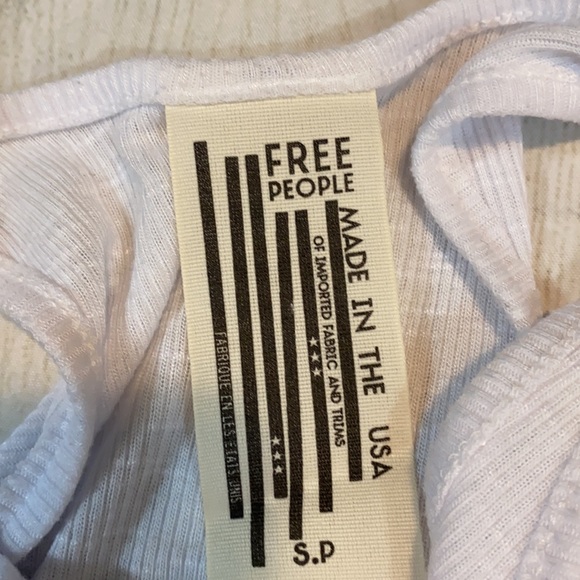 Free People White Tank - Picture 4 of 5